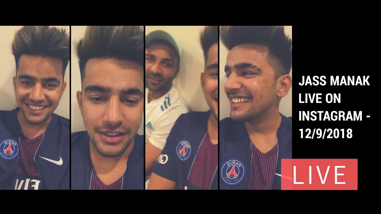 Jass Manak Live on Instagram, promoting Suit Punjabi - 12/9/2018