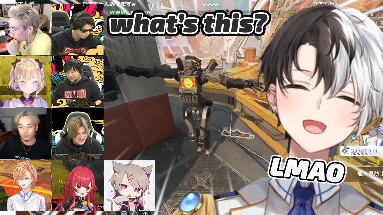 Kamito casually does Emote and wins the Apex Festival Solo match ft. other reactions