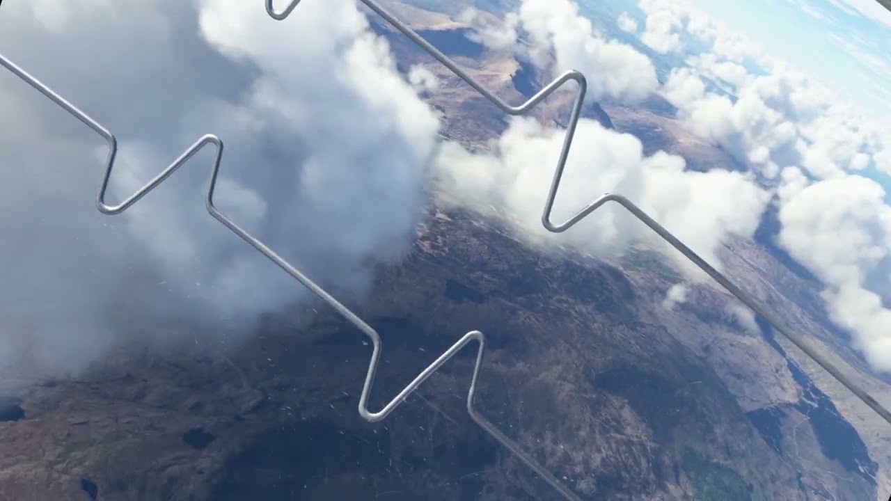 North Wales and Snowdon sortie MS2020 VR Flight Sim