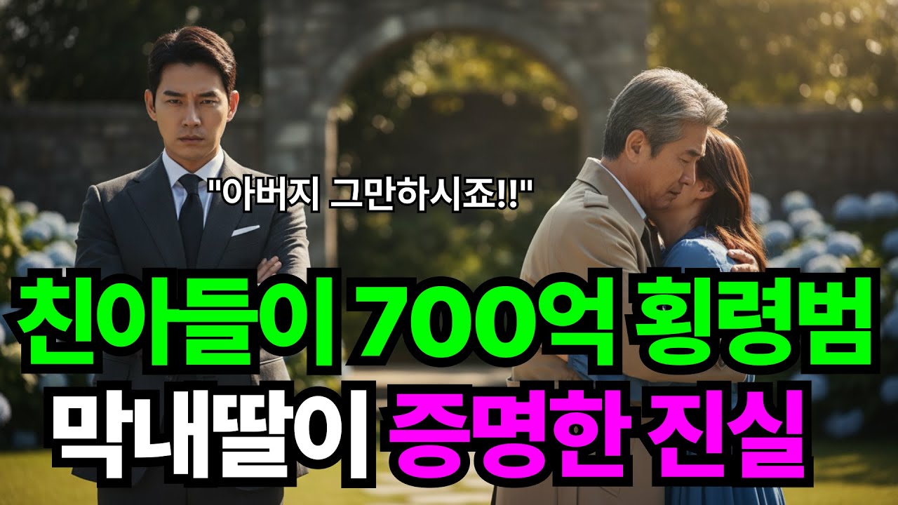 700억 횡령범 몰린 회장, 쪽방촌 막내딸이 몰래 건넨 적금통장 보고 친아들 법정 세운 이유 | 노후사연 | 사이다 결말
