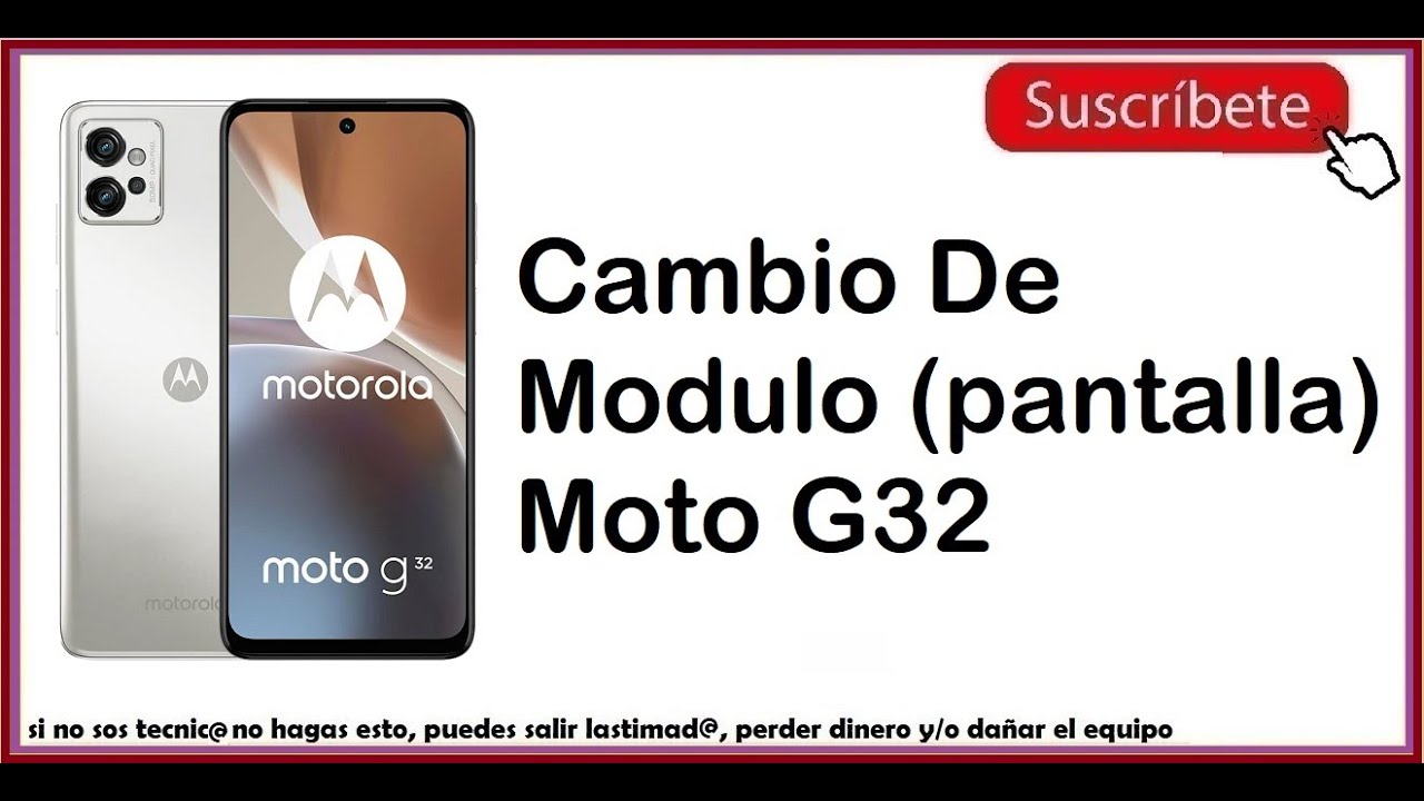 💚 Cambio de Modulo Moto G32 👉 #sanmar 👈 Como cambiar la pantalla de un #motorola G32
