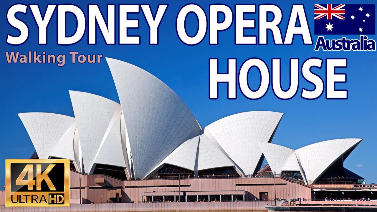 【4K】WALK Sydney Opera House 4k video Walking Tour On A Rainy Day | Opera House | Nomadic Traveller