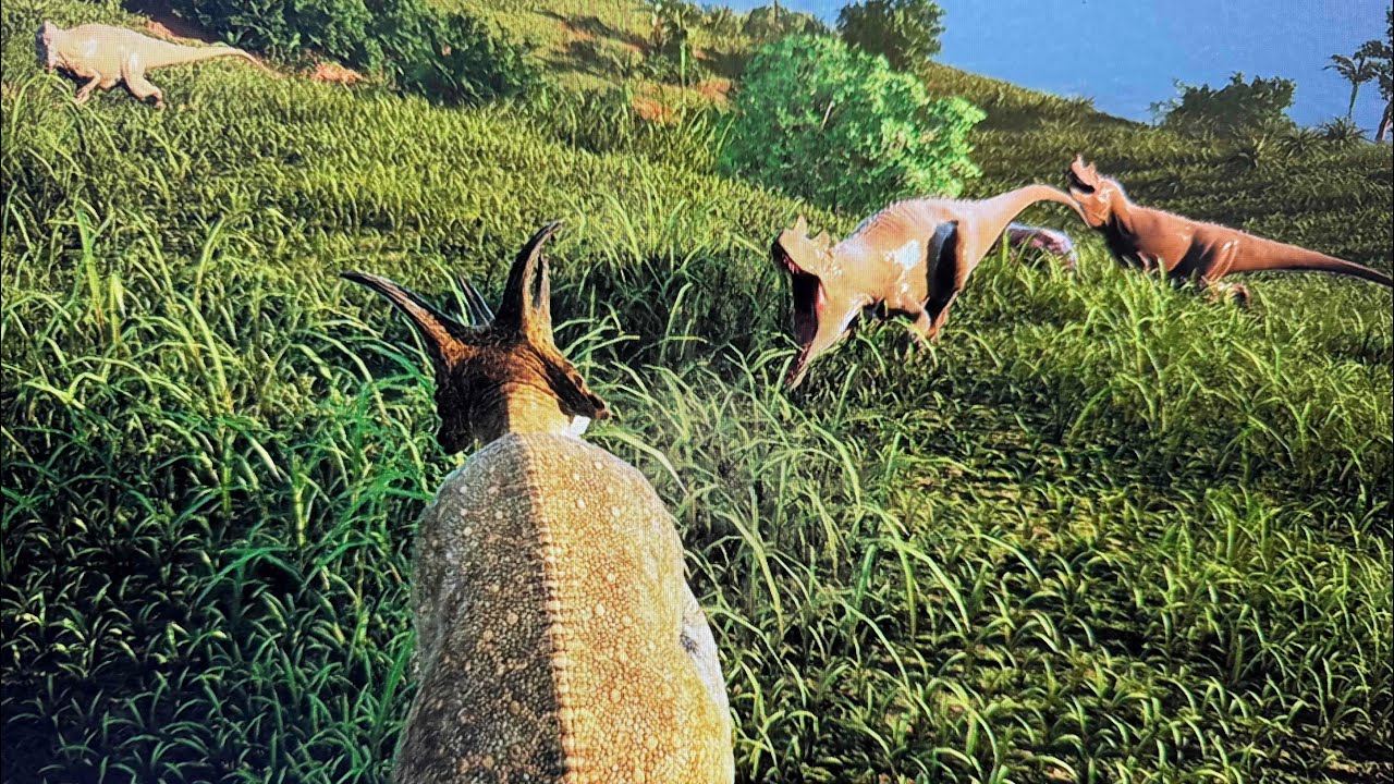 The best moments playing as Diabloceratops The Isle