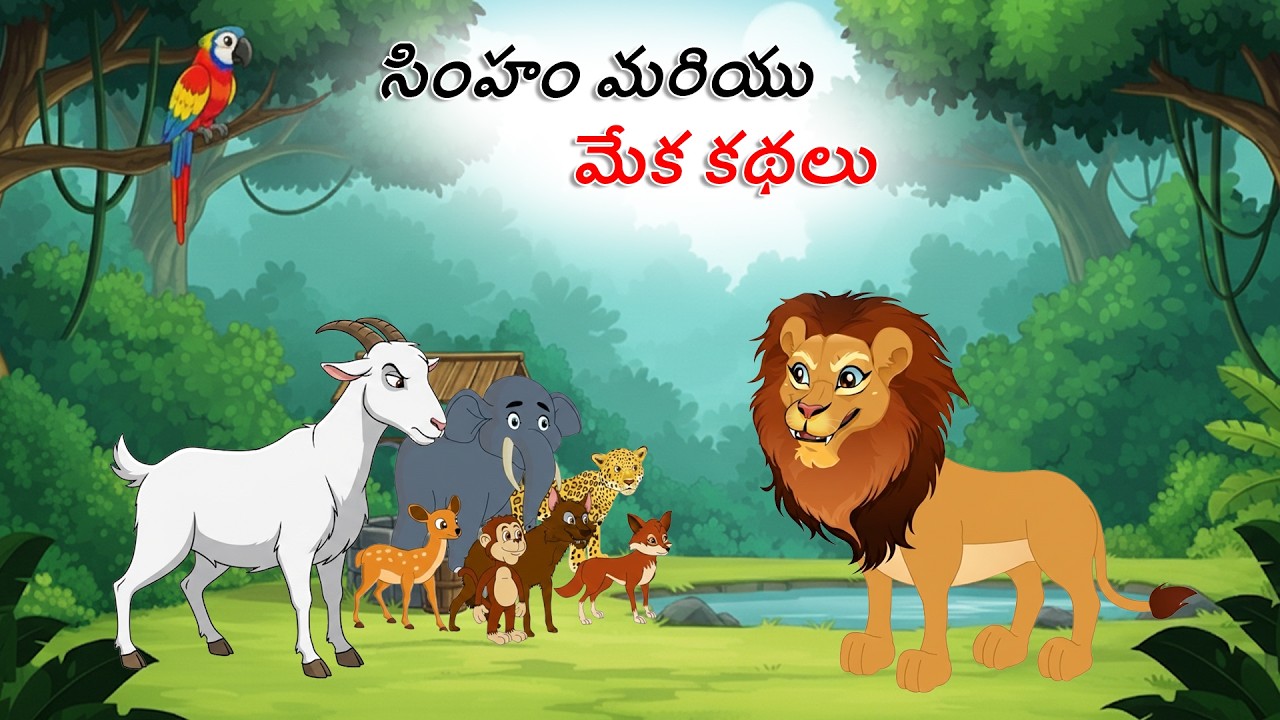సింహం మరియు మేక కథలు || SHER AUR BAKRI KI KAHANIYA || SHINZOOTV