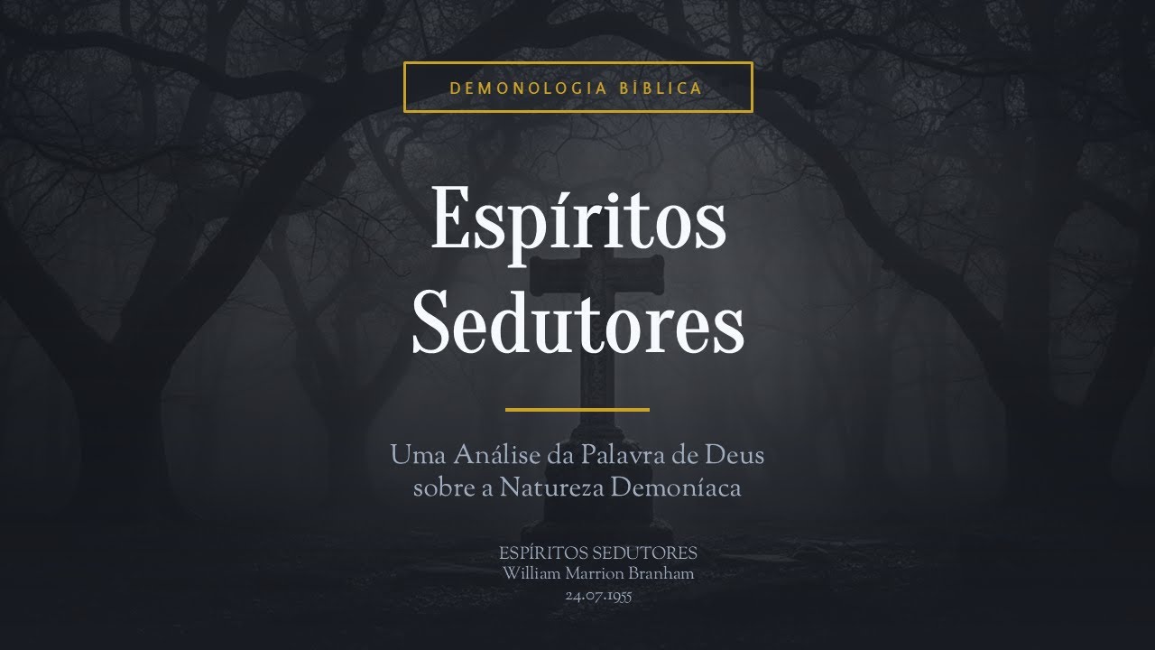 08.03.2026 | 🌿 Espíritos Sedutores e a Conduta da Alma Cristã 🌿 | Parte 05