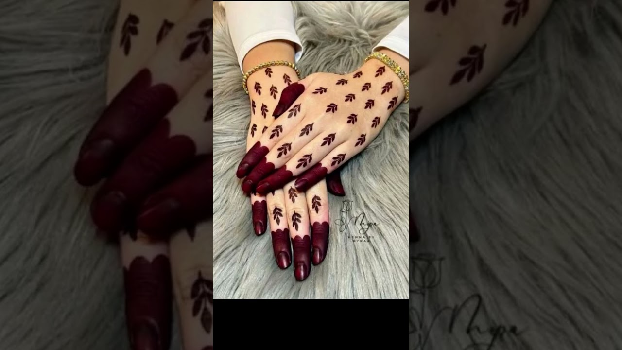 #mehndidesign ,some minimals to try..... guy's support please , subscribe my channel #delicatedesign
