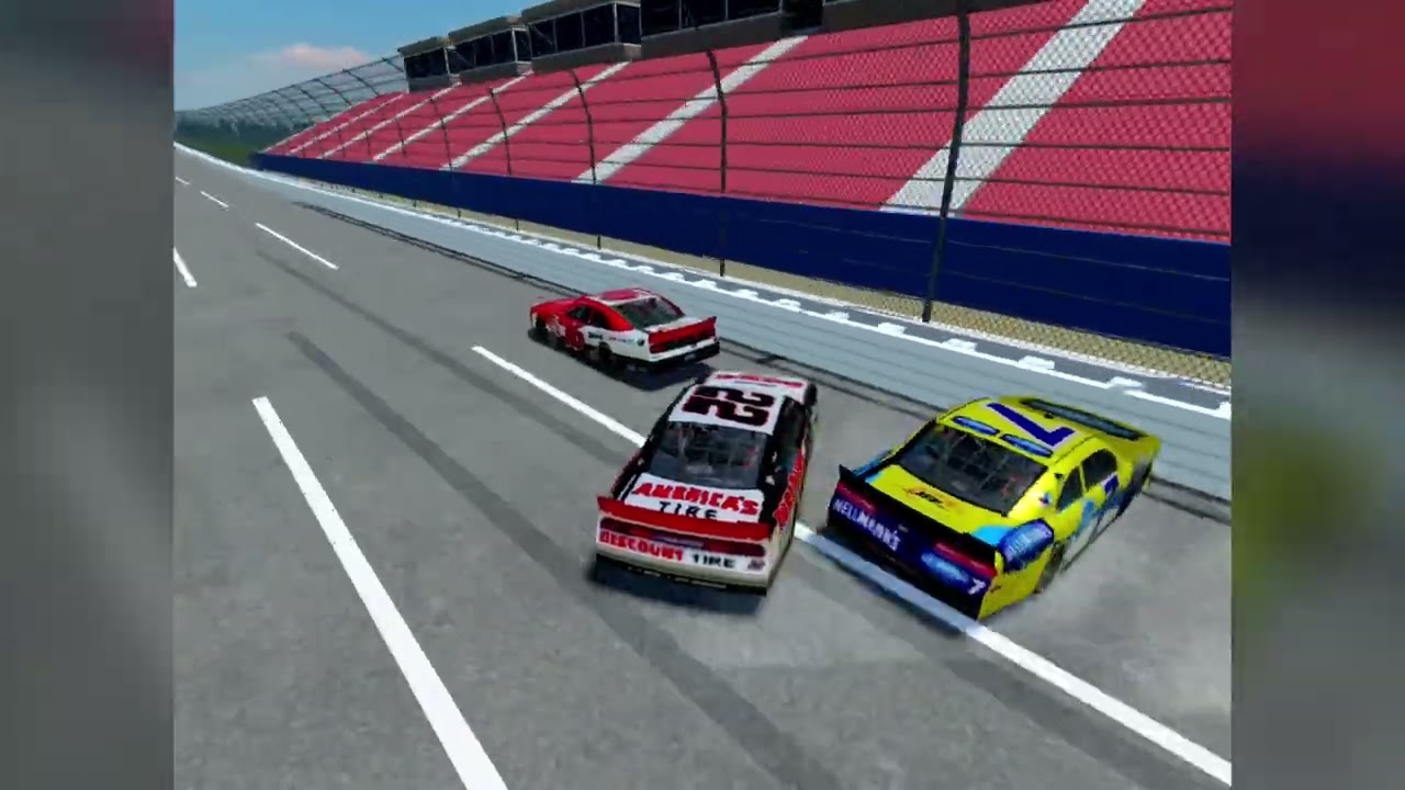NASCAR Roblox racing crashes part #1