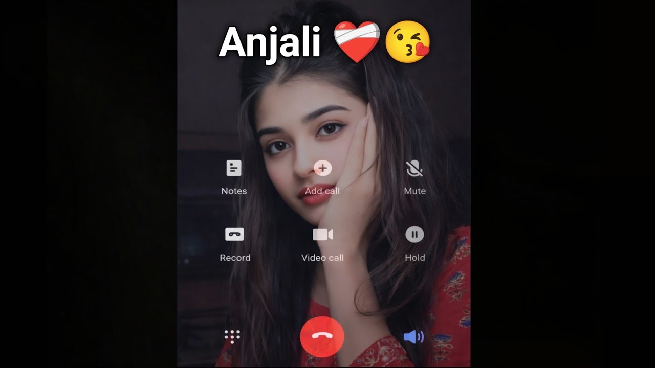 New Love ❤️🌷 ( Anjali 🥰) Romantic 💋 Girl 😘 Call Prank 😂 | Duplicate girlfriend call recording prank🤣