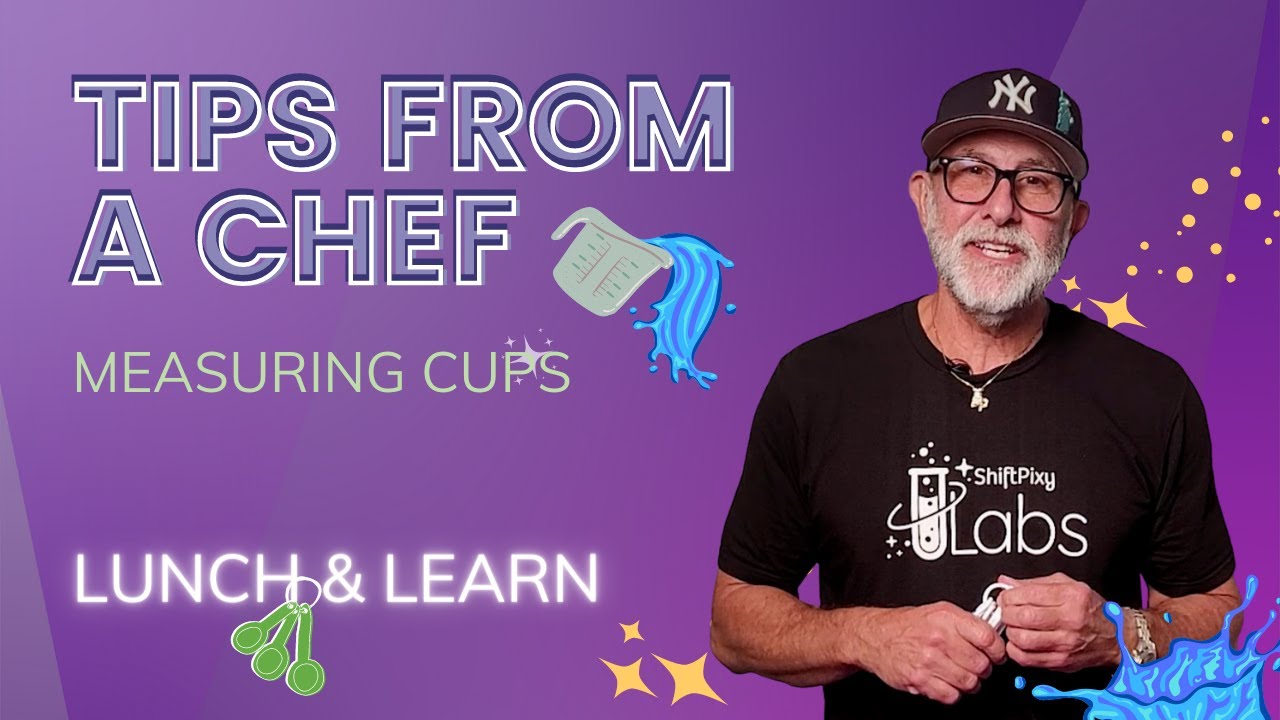 Measuring Cup Tips from Chef JP of ShiftPixy Labs #MeasuringCups #HowToMeasure