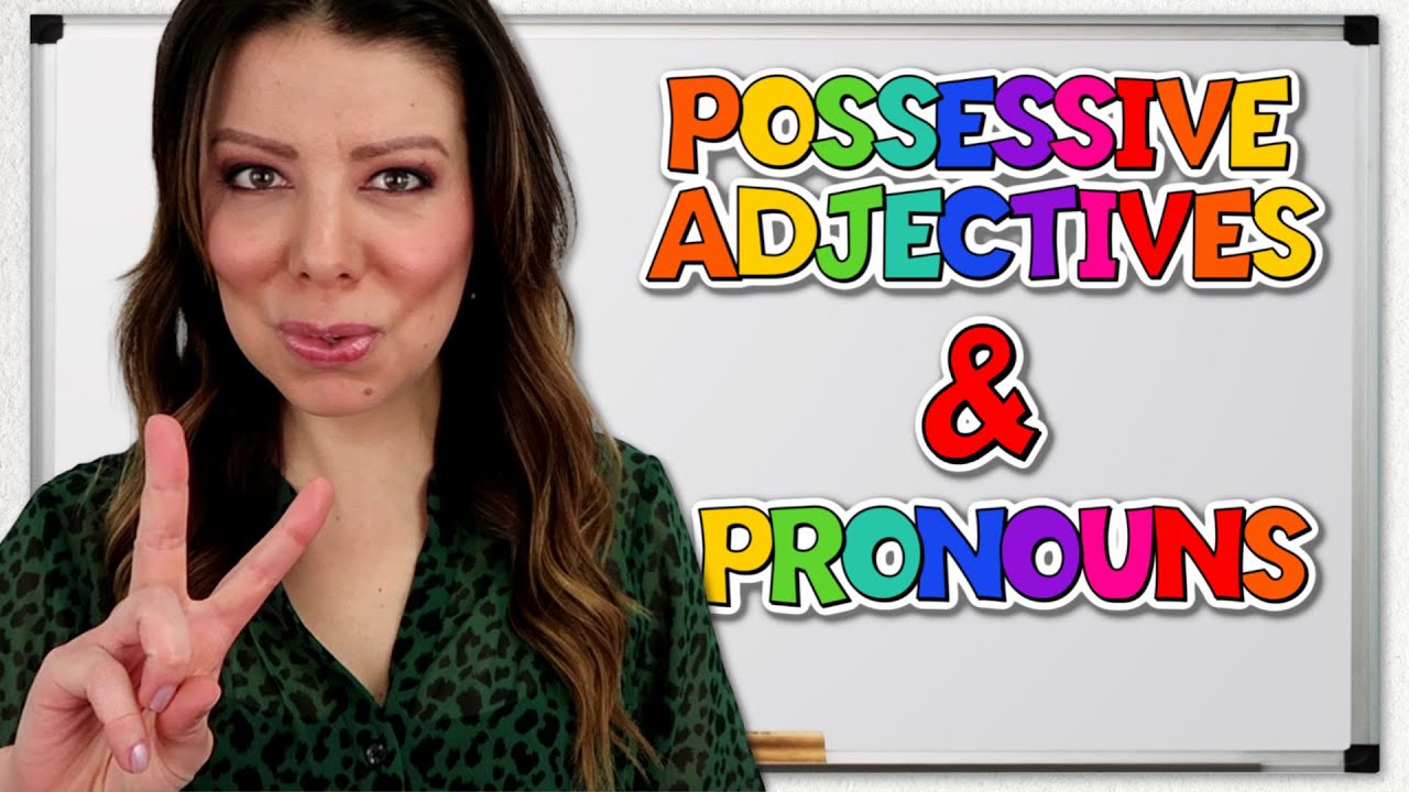 💁 DIFERENCIA ENTRE ADJETIVOS POSESIVOS Y PRONOMBRES POSESIVOS EN INGLES 👉 POSSESSIVE PRONOUNS