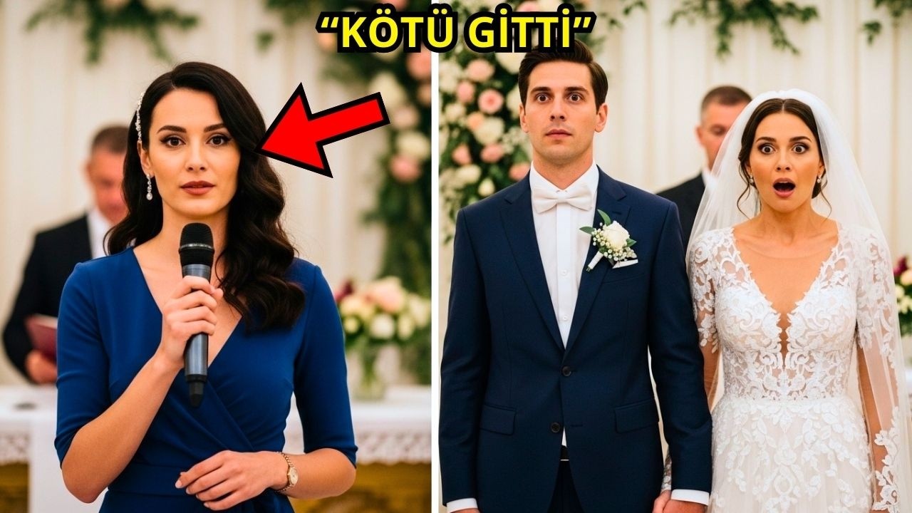 SEVGİLİSİYLE EVLENDİ... AMA KARISI MİKROFONU ALDIĞINDA HERKES DONAKALDI...