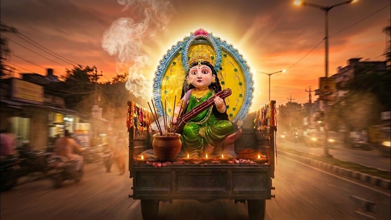 স্কুল লাইফের শেষ পূজার মূর্তি আনতে গিয়ে যা হলো… 😨
