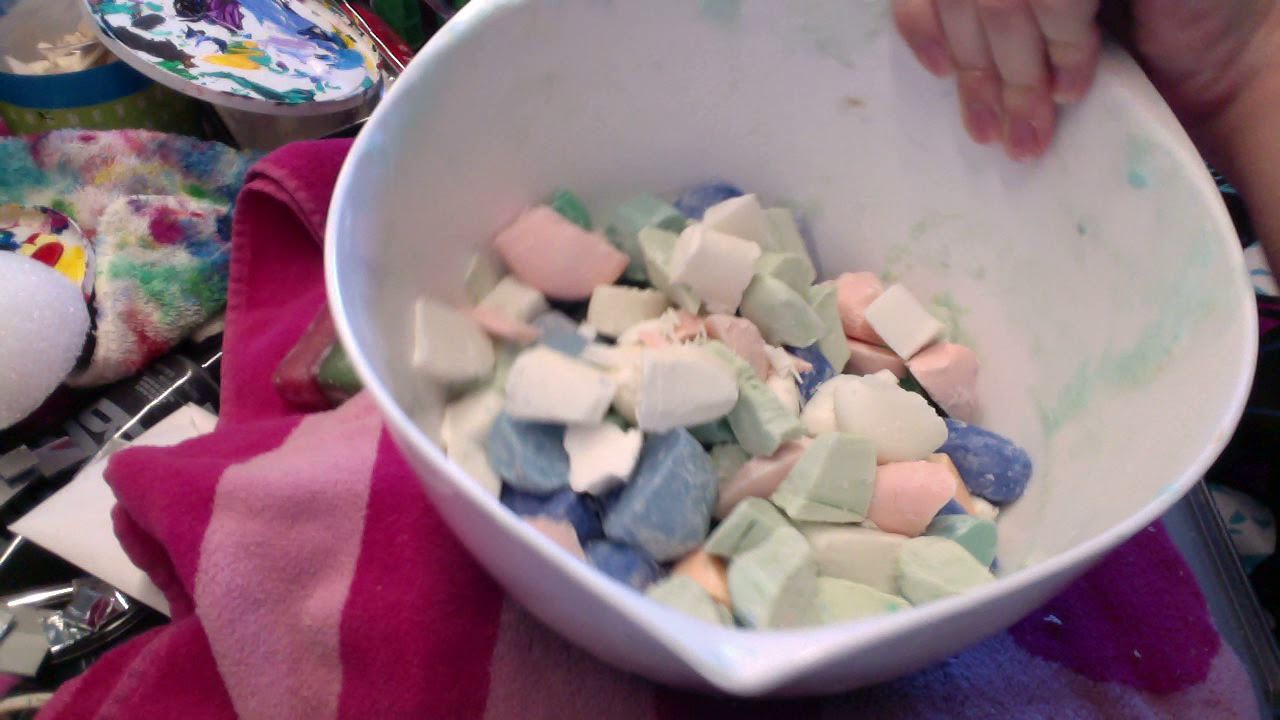 ASMR: Soap Cutting, Soap Pieces Short Lather