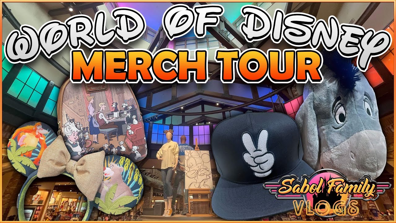 WORLD OF DISNEY New Disney Merchandise Shopping Tour | Disney Springs June 2023 - Walt Disney World