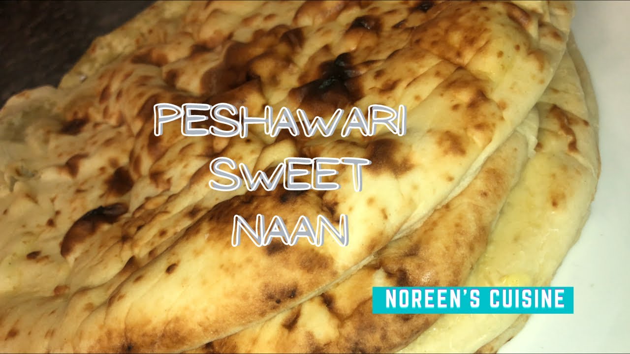 Peshawari Naan Recipe | Naan stuffed with dry nuts | Sweet Peshwari Naan Recipe
