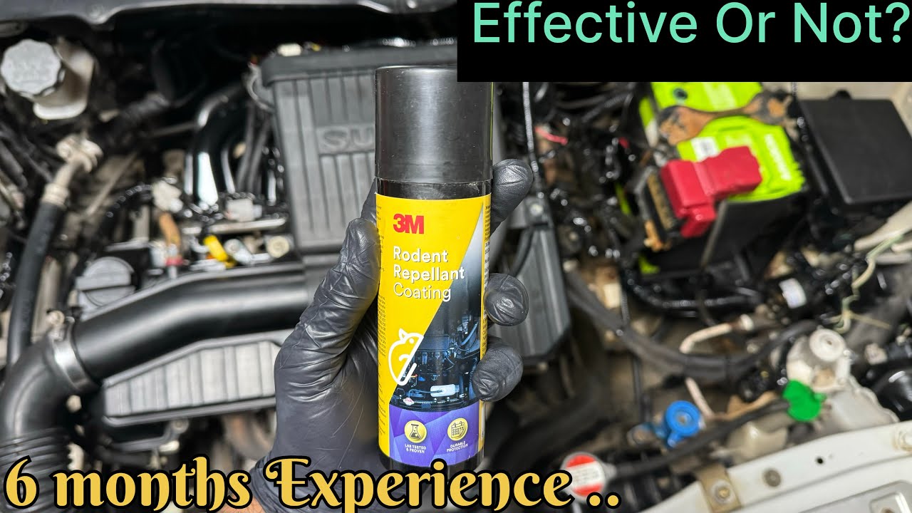 3m Rodent Repellent Coat For Car Engine Bay & Wheel Arch | How to Protect Car from Rats | Stop Rat