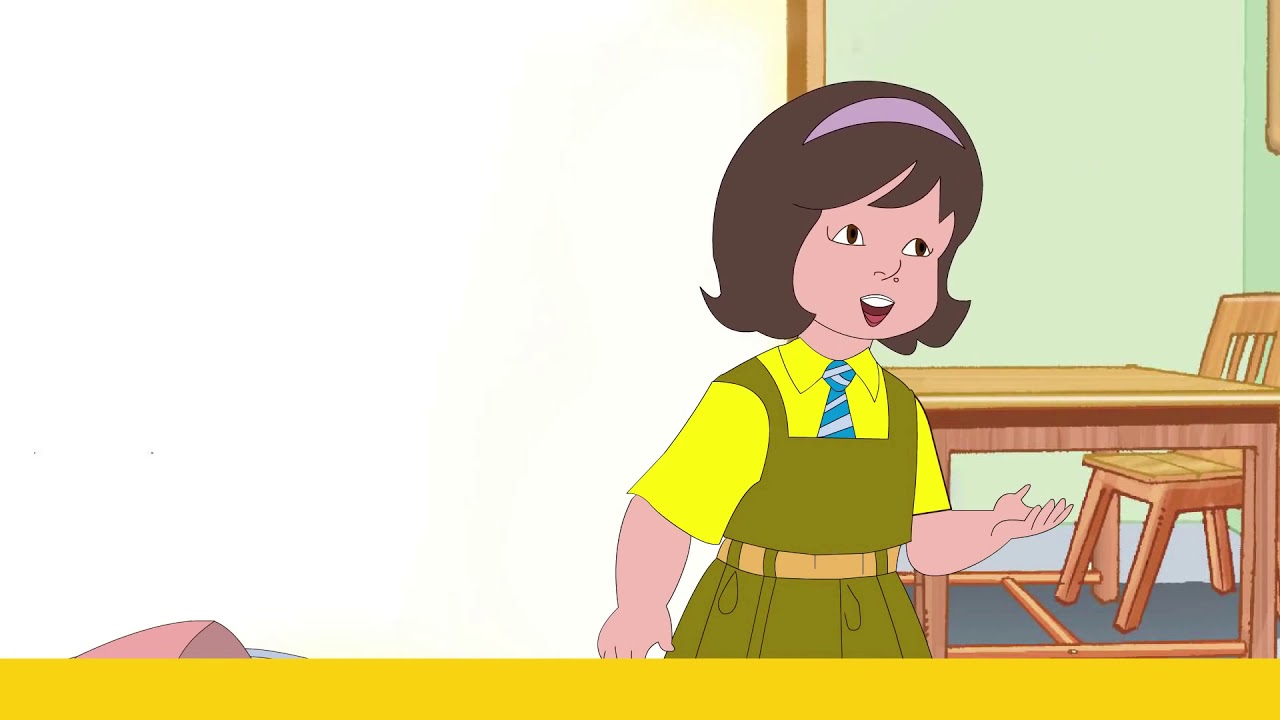 There's a Neat Little Clock - Animated Nursery Rhyme in English