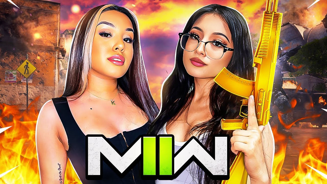 2 Gamer Girls Dominate MW2 😏