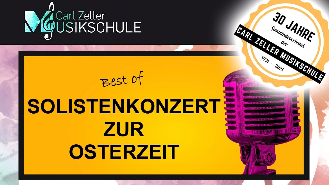 Solistenkonzert - Carl Zeller Musikschule
