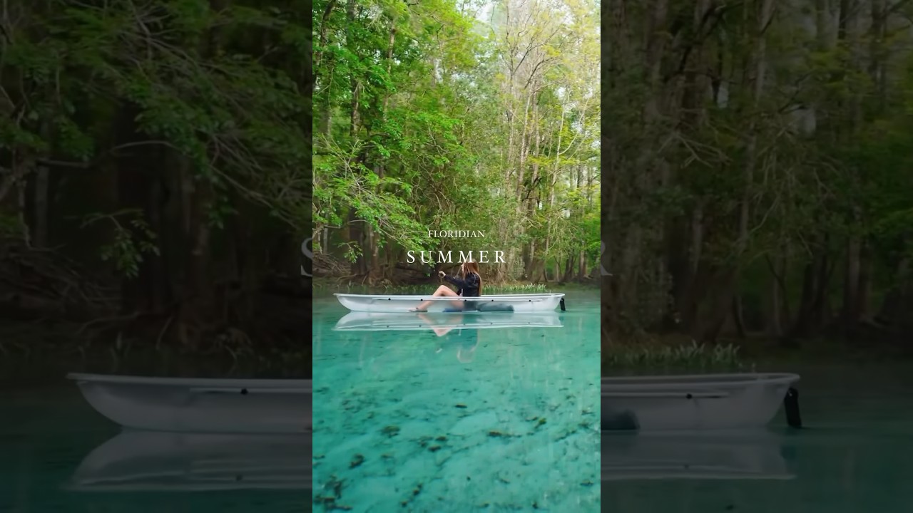 Clear Kayaking with Get Up And Go Kayaking Gilchrist Blue | Nature Eco Tours in High Springs Florida