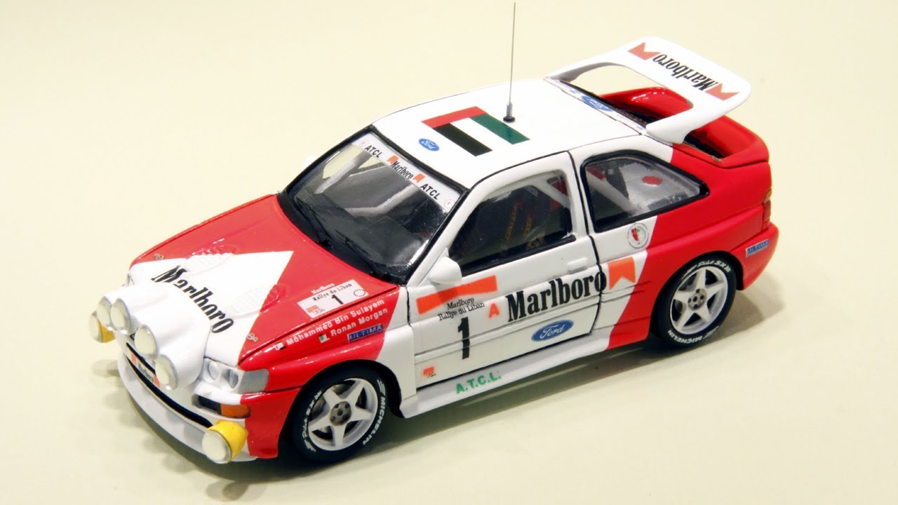 Building the 1:43 Jemmpy Ford Escort RS Cosworth