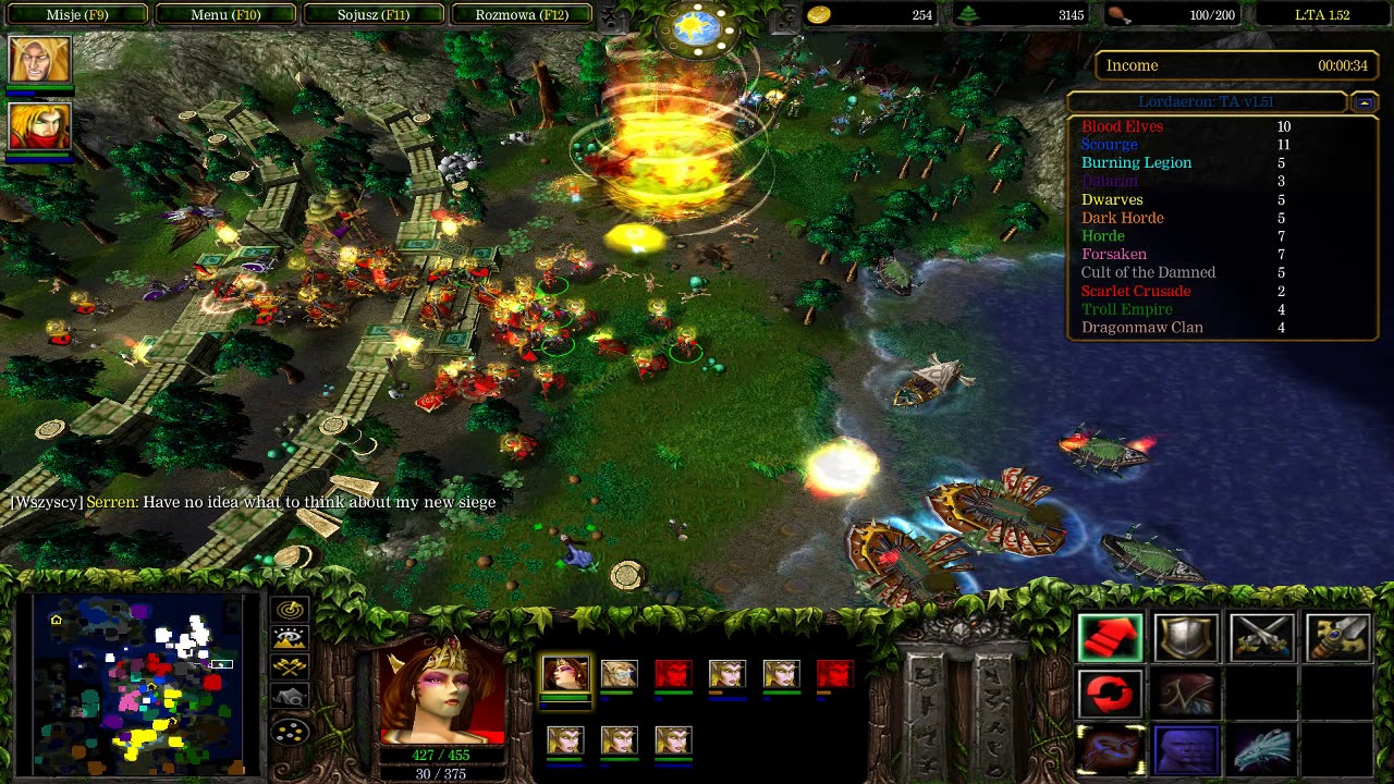 Lordaeron TA: New LTA Patch First Game