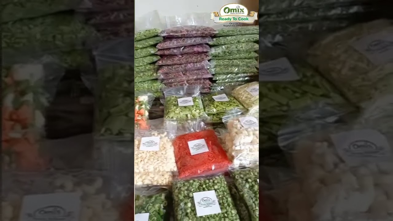 Chopped Vegetables (Ready To Cook) DM For Order - 8104895139