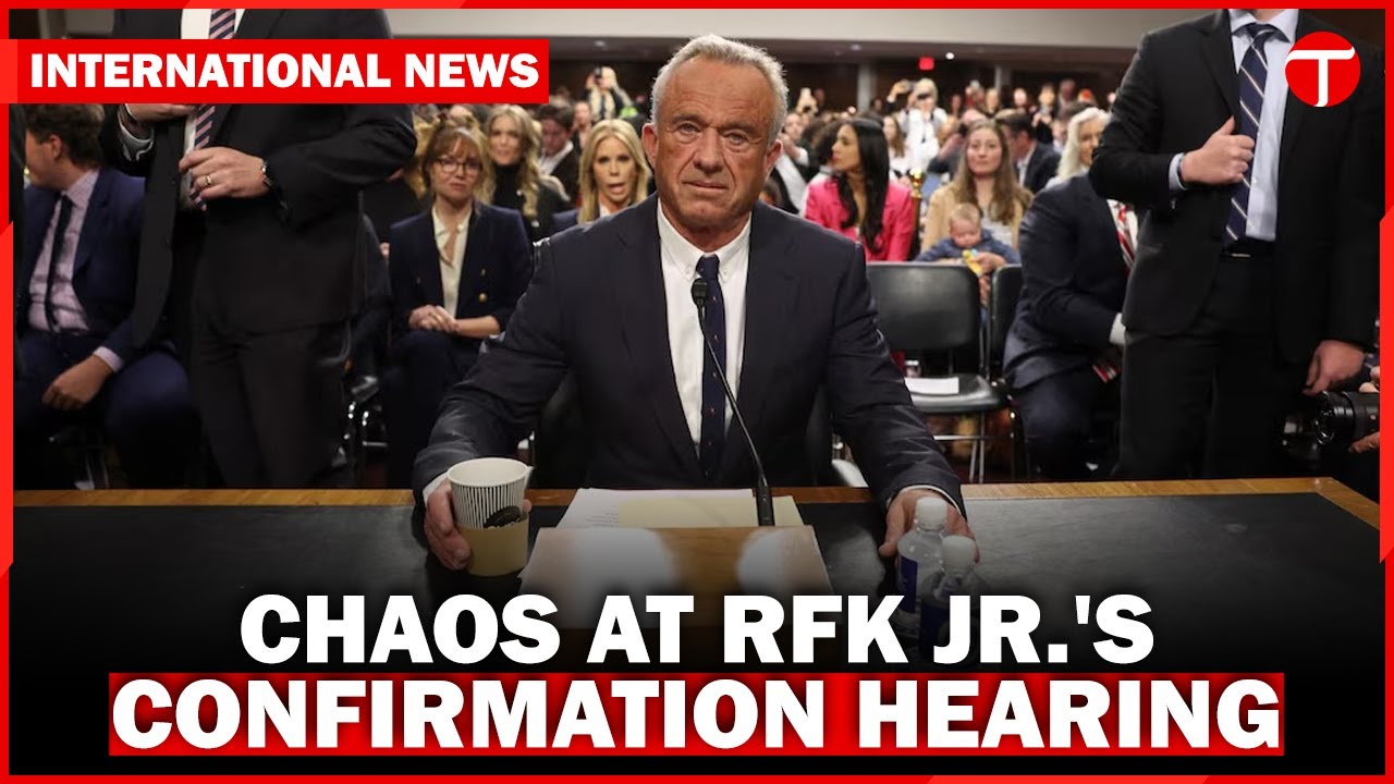 Protesters Disrupt RFK Jr.'s Senate Confirmation Hearing | Express Tribune