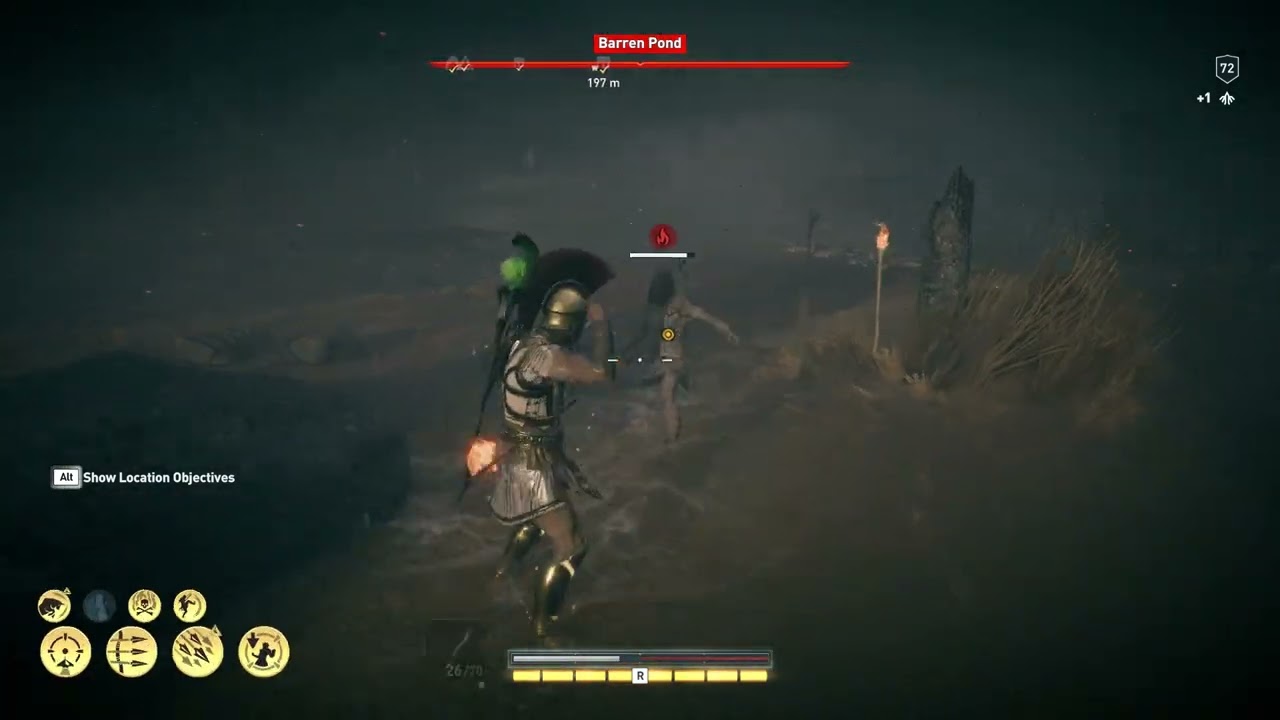 Closing hell rift in Barren pond | #assassinscreedodyssey #GameGamesGamer #assassinscreed