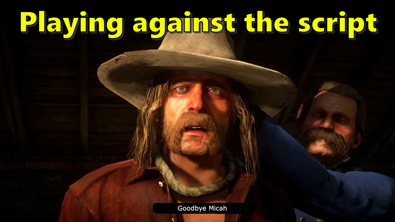 RDR2 - if you go off script 7