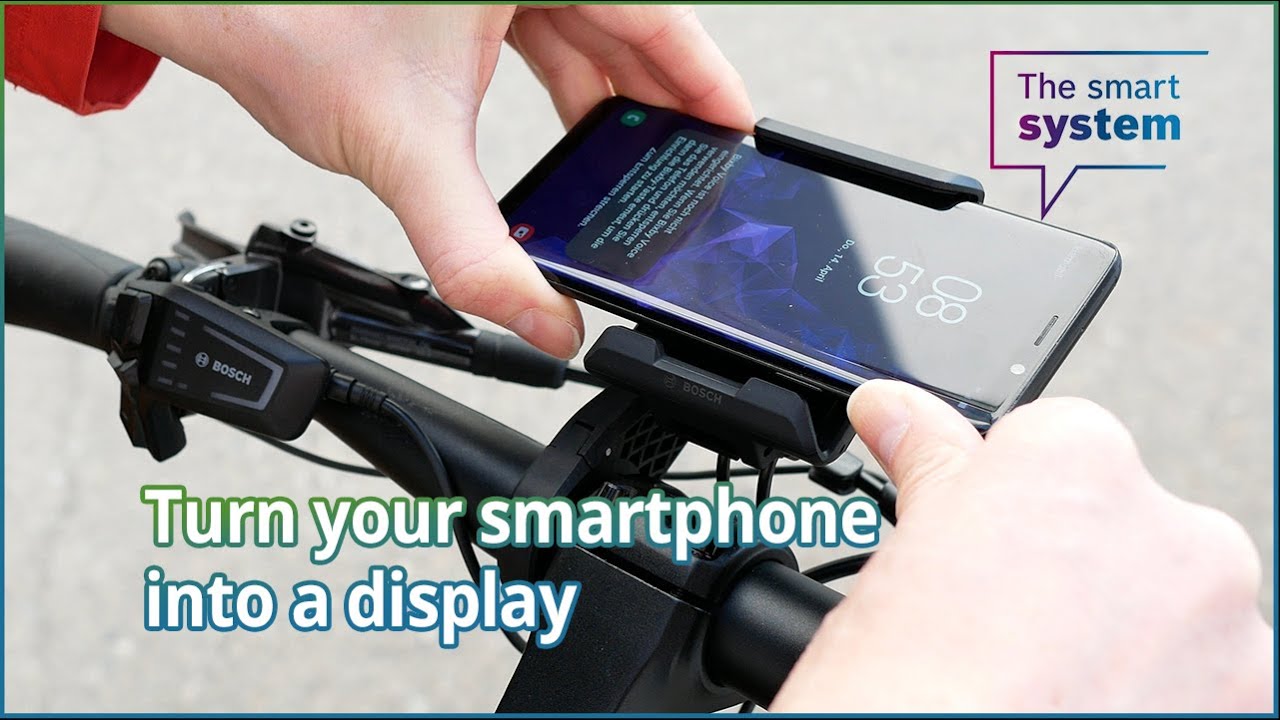 How to mount Bosch SmartphoneGrip & turn your phone into a display | EBIKE24.com