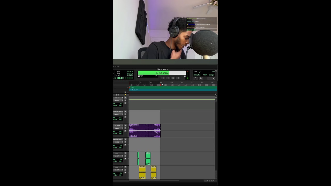 making a song join chat 17k SUBS?!!
