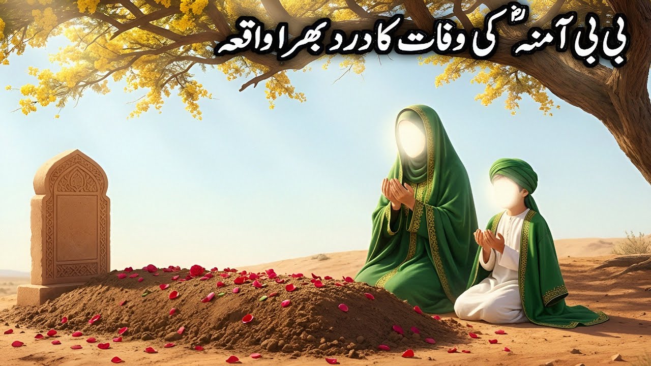 मुहम्मद ﷺ की वालिदा बीबी आमिना की वफ़ात का दर्दभरा वाकिया | Pyare Nabi ka bachpan | Hidayat-e-Islam 