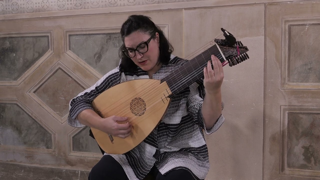S. L. Weiss -Tombeau sur la mort de M. Comte de Logy - Evangelina Mascardi - Baroque lute