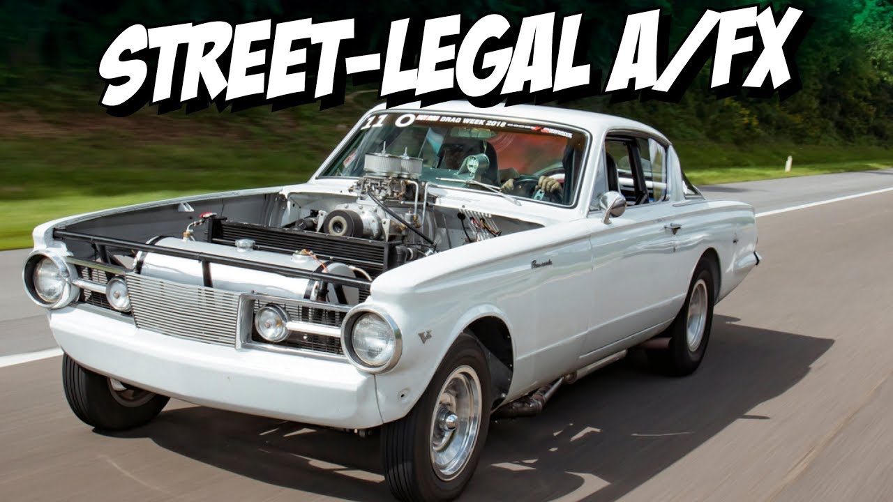 Blown Hemi Barracuda на Drag Week