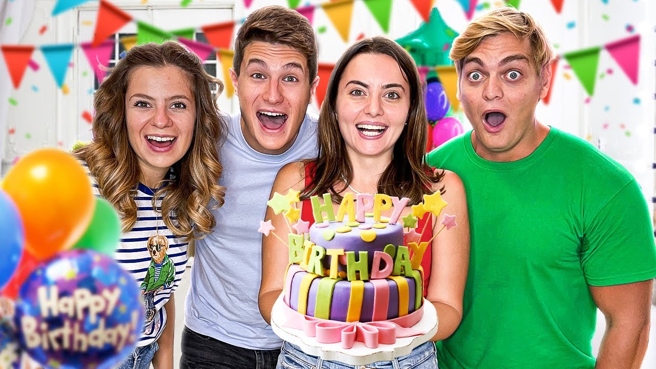ORGANIZZO UNA FESTA a SORPRESA con i nostri AMICI NINNA E MATTI PER IL COMPLEANNO di DANI!