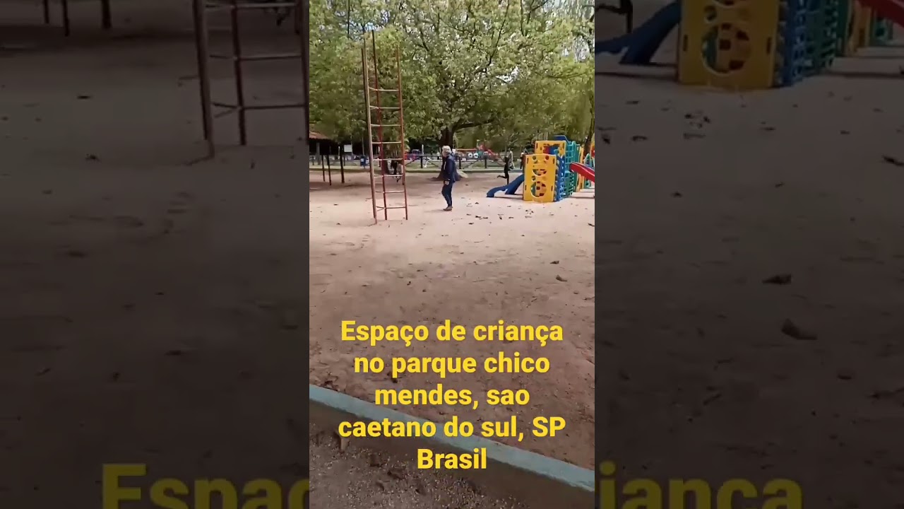Espa&ccedil;o de crian&ccedil;a no parque chico mendes, sao caetano do sul, SP Brasil
