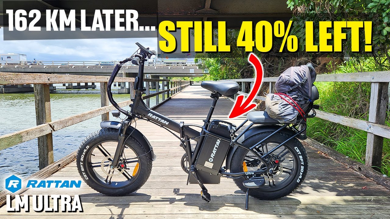Тест на запас хода в 162 км... И он не мертв?? (Rattan LM Ultra Ebike)
