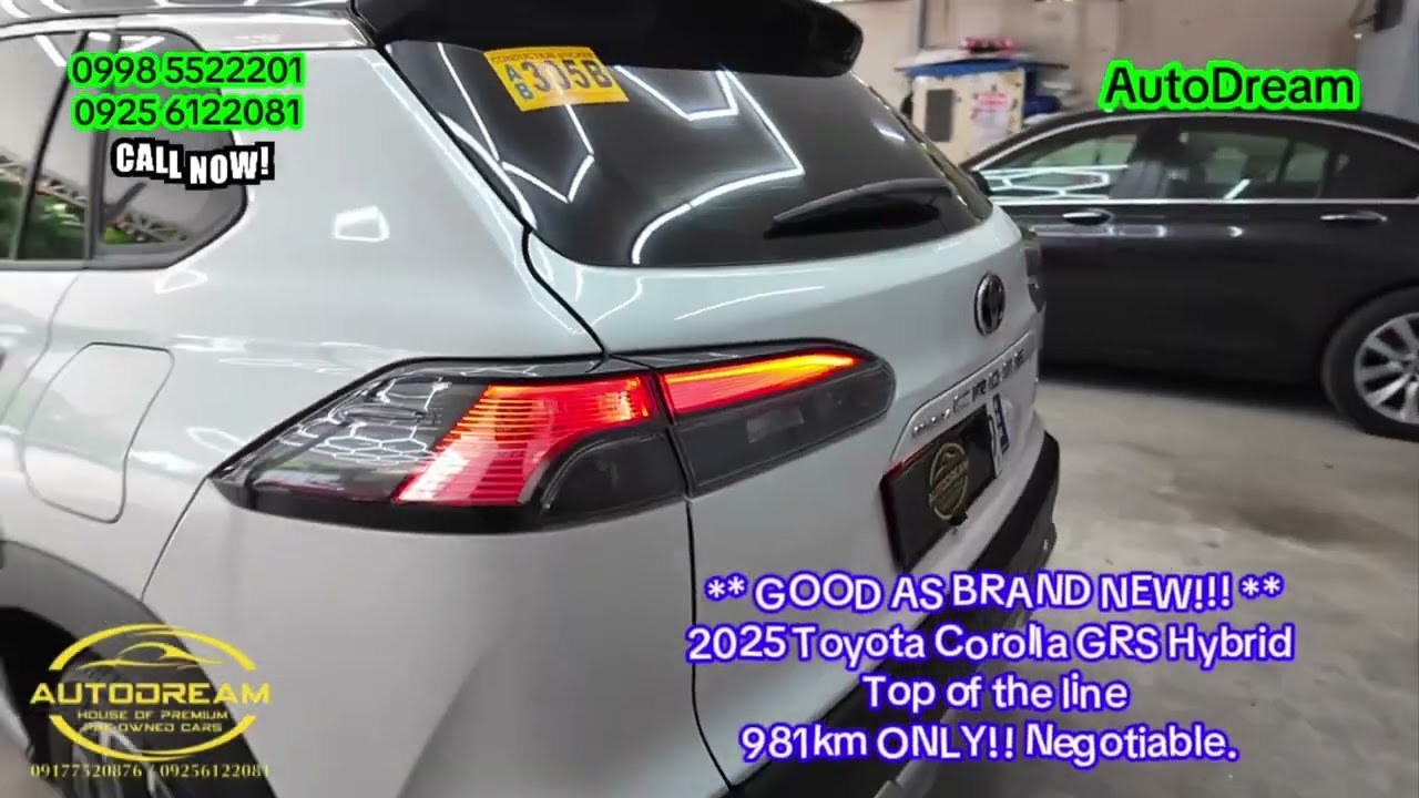 Literally GOOD as BRAND NEW! 2025 Toyota Corolla CROSS GR-S HEV. #autodream #toyota #corollacross 