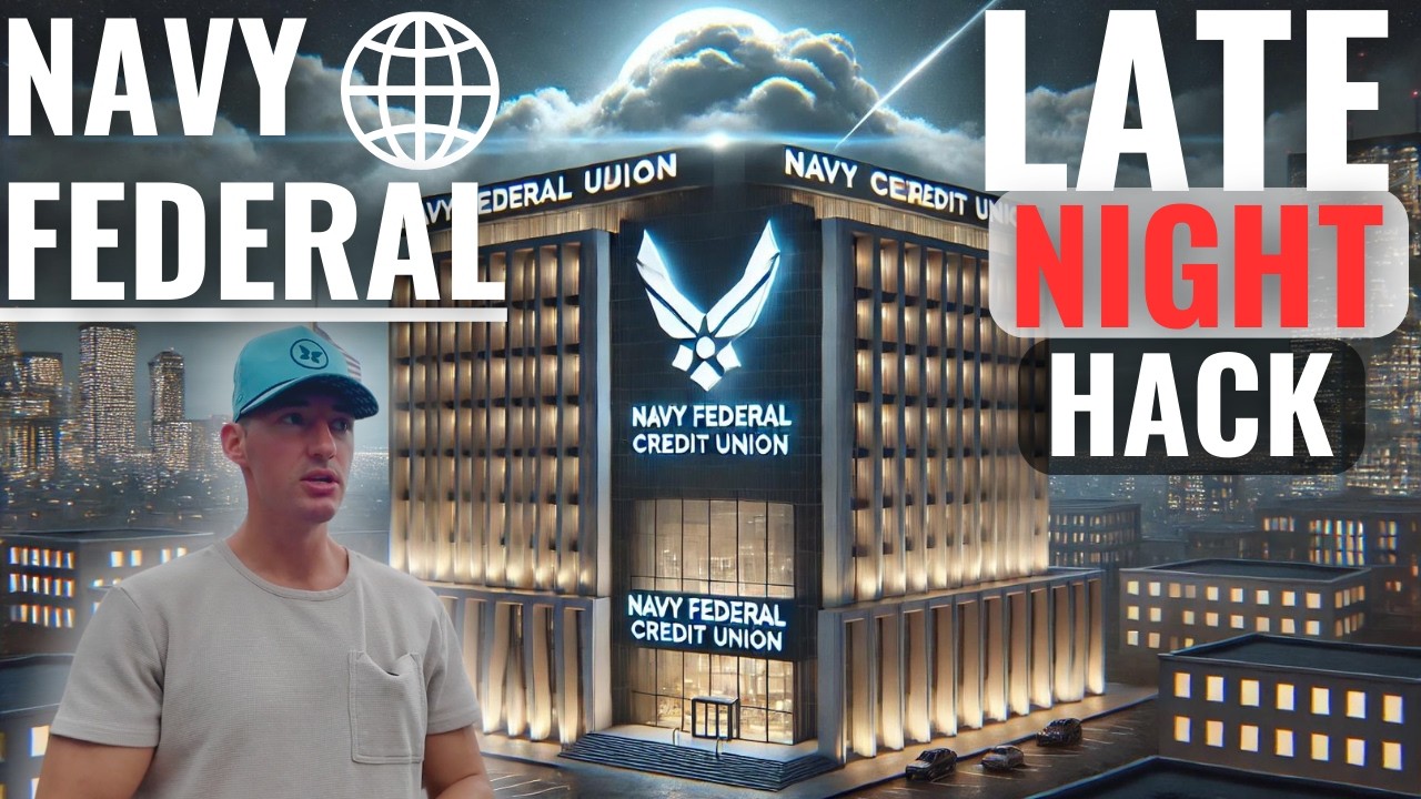 Navy Federal CU Late Night Hack - Watch This First