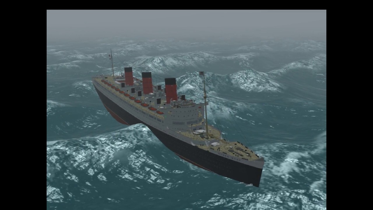 RMS Queen Mary for Virtual Sailor 7 / 7.5 / Vehicle Simulator
