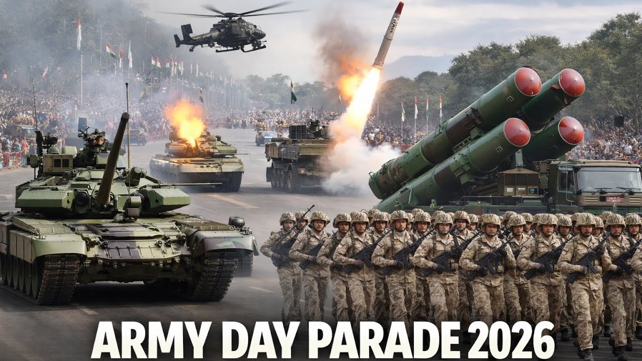 A GLIMPSE OF ARMY DAY PARADE 2026🇮🇳⚔️🫡|PROUD MOMENT FOR THE NATION🔥|