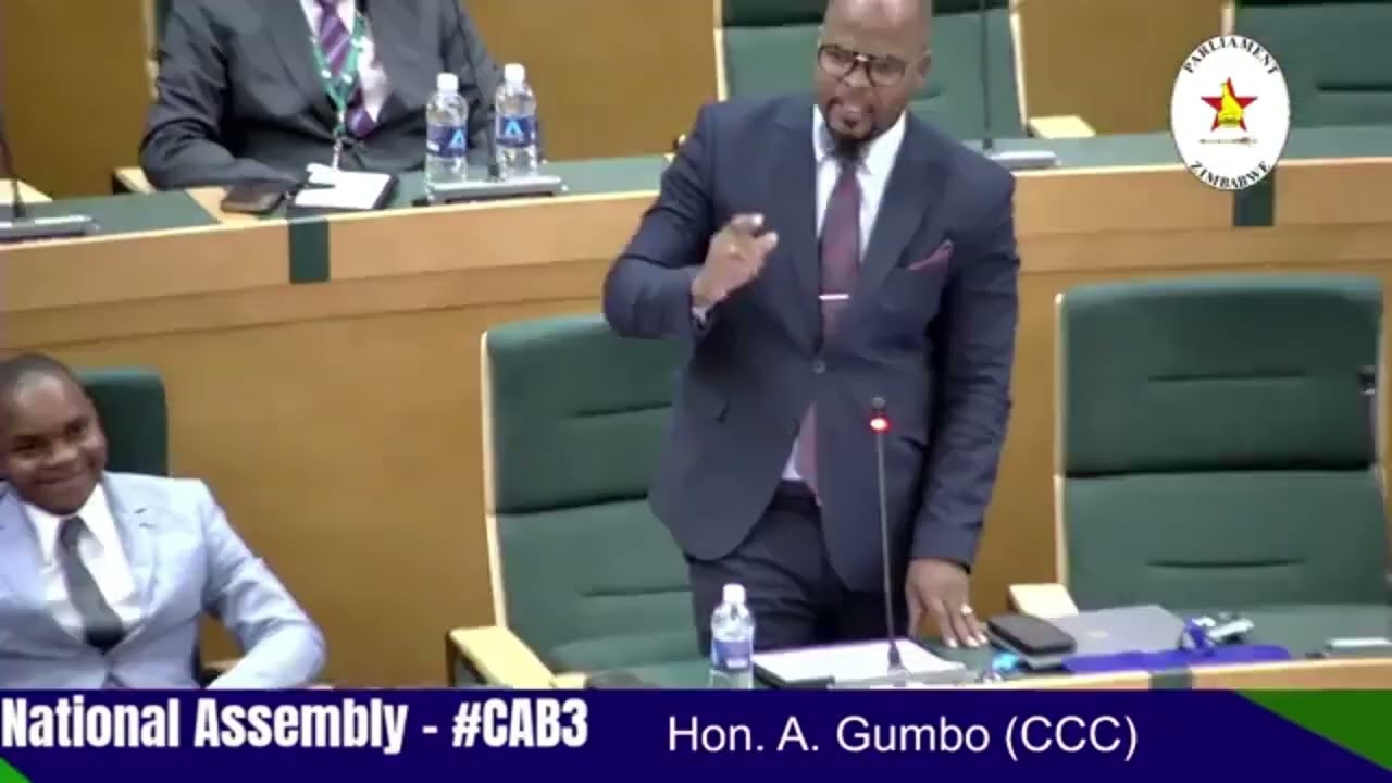 Hon Agency Gumbo with the most compelling #CAB3 contribution in Parliament.He said No to #CAB3 