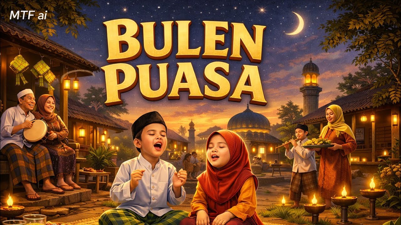 Bulen Puasa - lirik video (MTF ai)
