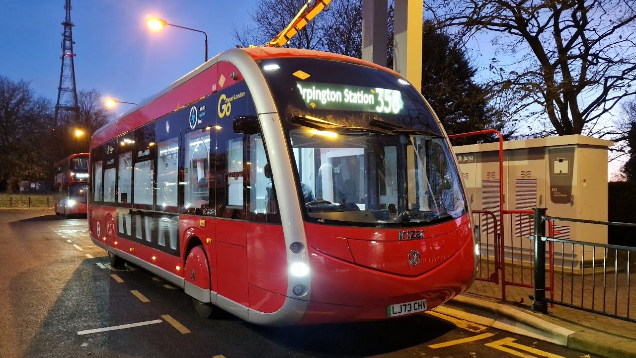 BUSES AT CRYSTAL PALACE