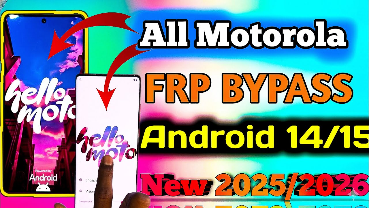 ✅ All Motorola/Moto FRP Bypass 2025 🔓 [Android 14/15] | 100% Working | No PC Needed | Easy Unlock 🚀
