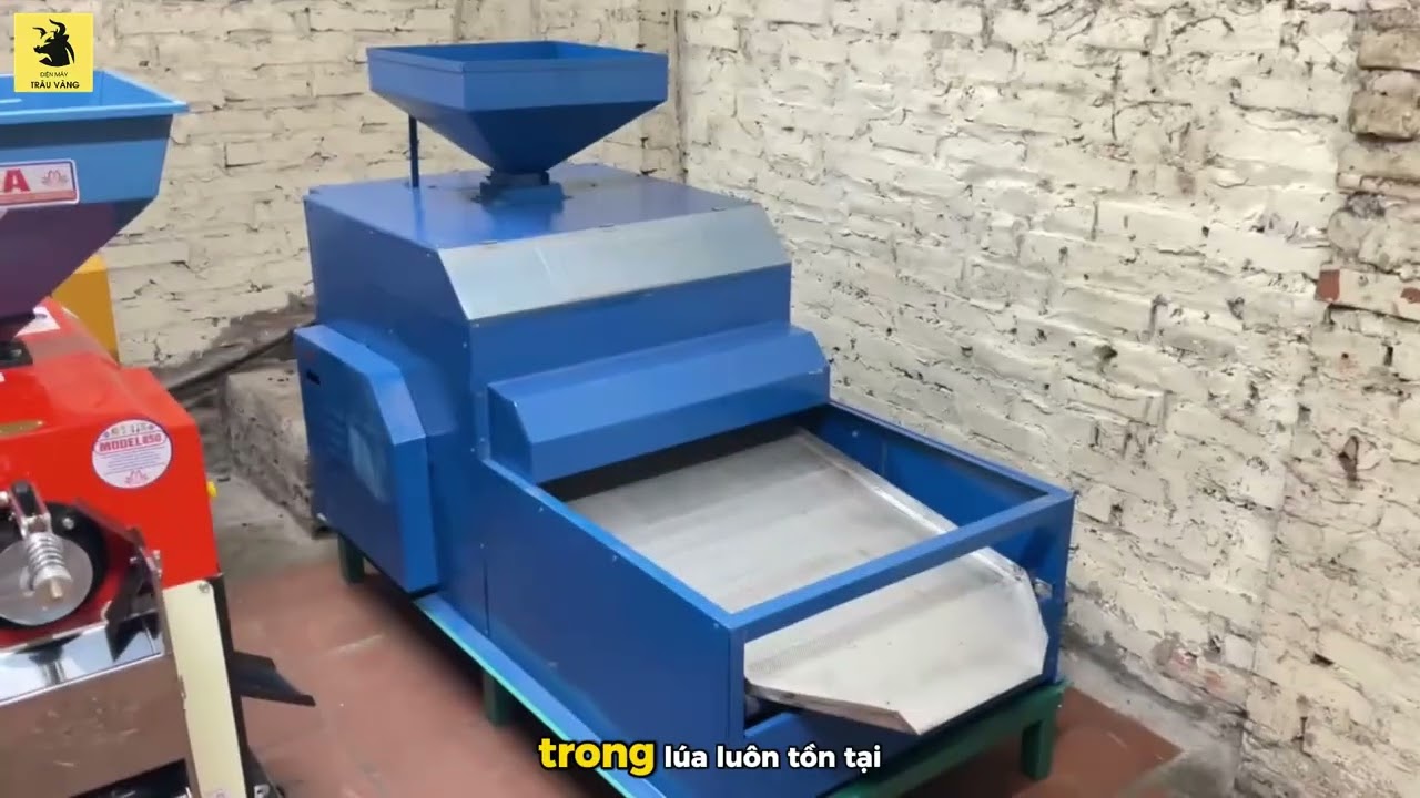 Bộ Thiết Bị Xát Gạo Trâu Vàng | LH: 0985.486.138
