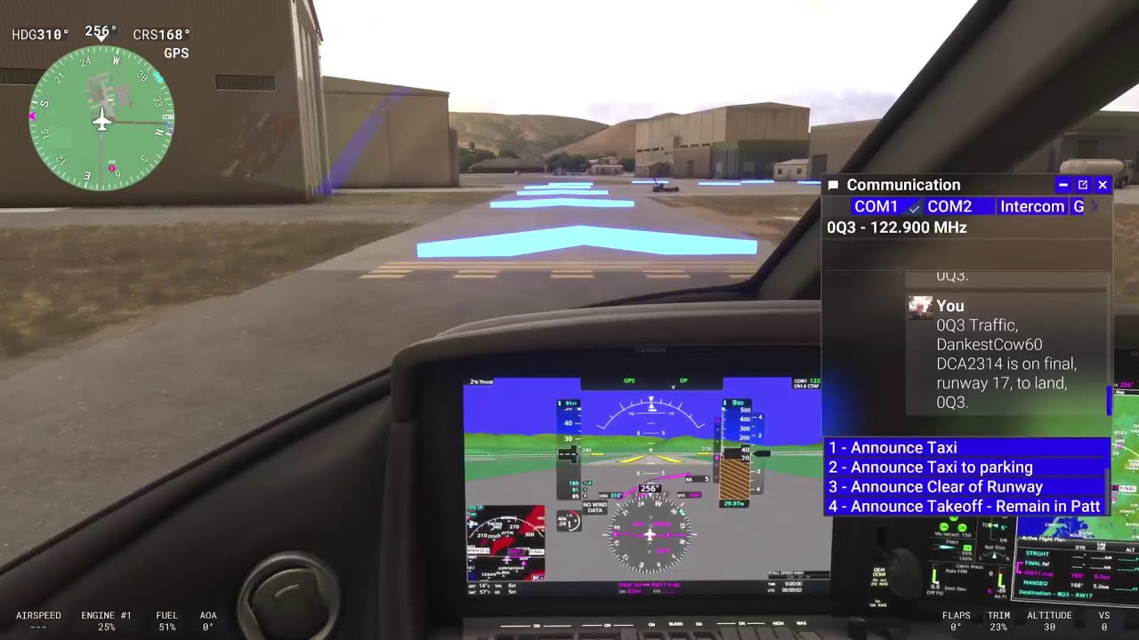 Microsoft Flight Simulator - Nowhere Texas to Sonoma - Now Boarding