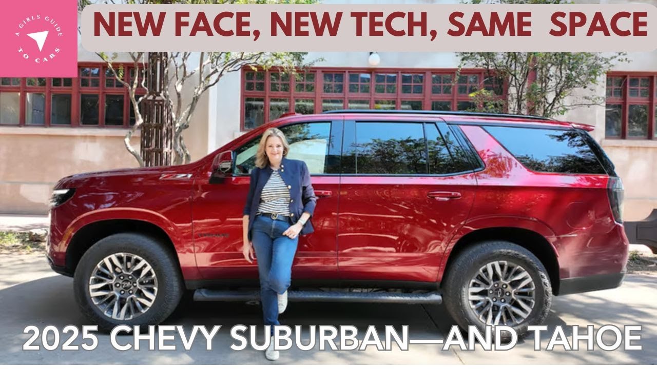The Redesigned 2024 Chevrolet Suburban - And It's Sister, the Chevy Tahoe