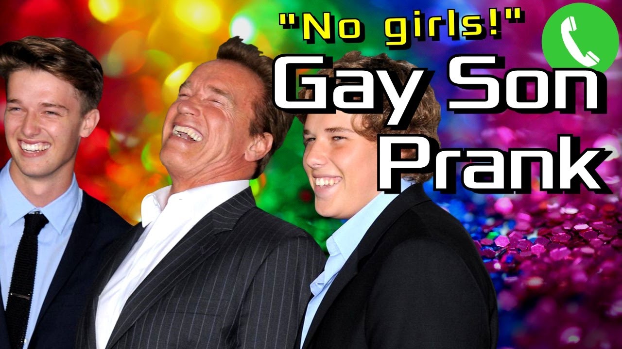 Arnold Thinks His Son is Gay - Prank Call